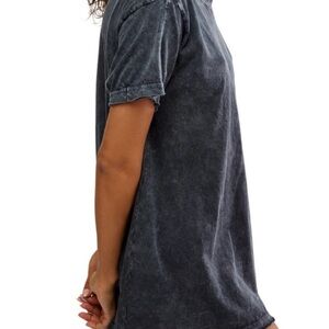 Free People Black Leg Day T-Shirt